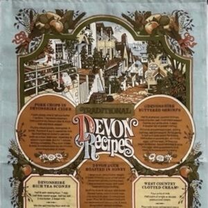 Devon English Recipes wall hanging.